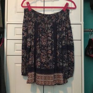 off the shoulder top